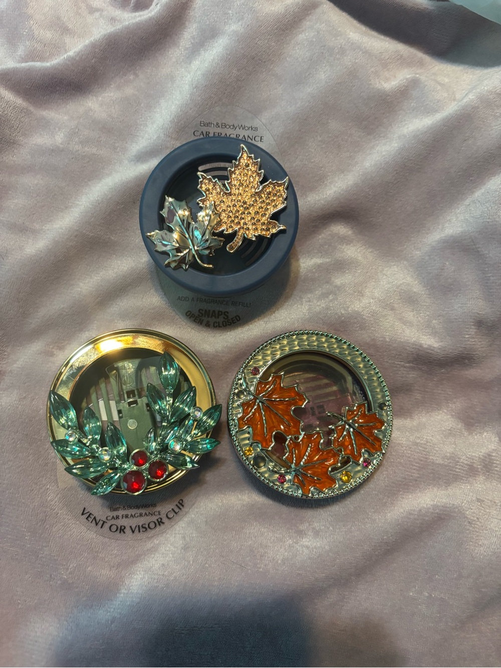 Bath & Body Works Decorative Car Fragrance Clips